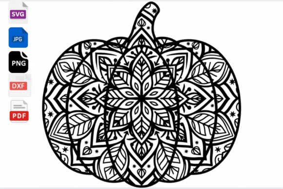 Download Pumpkin Mandala SVG Cut File - Pumpkin mandala svg Collection
