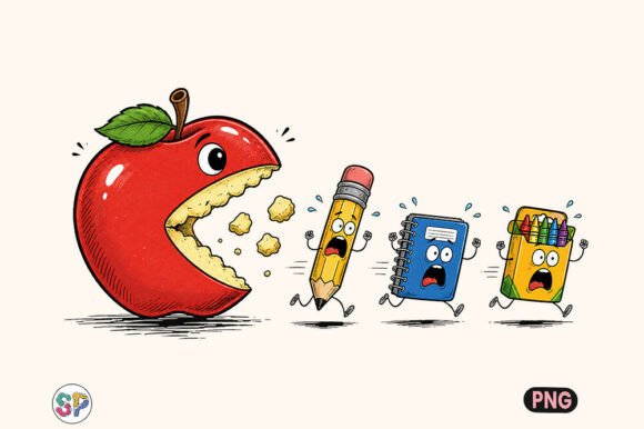 Download Funny Back to School Apple Pencil Shirt - Back to school Collection
