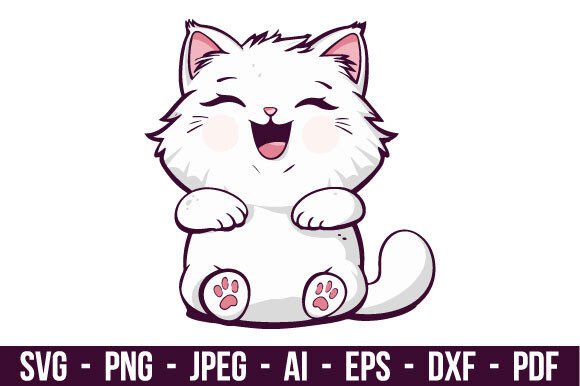 Download Charming Cat Illustration - Cat illustration Collection