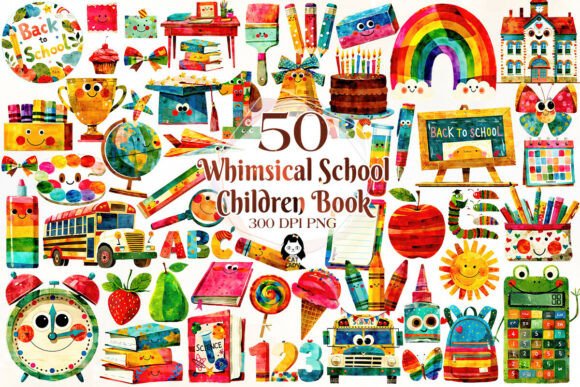Download Whimsical Back to School Children's Book - Back to school Collection