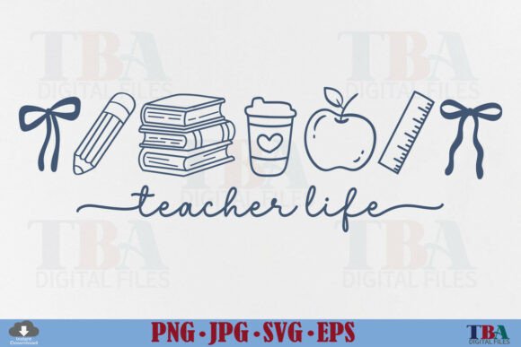 Download Teacher Life Svg, Preppy Back to School - Back to school Collection