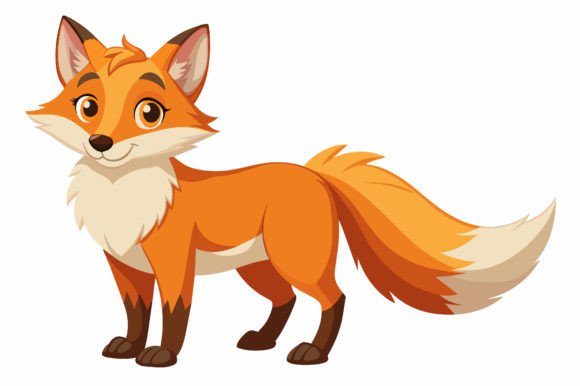 Download Cute Fox Vector Illustration - Fox Collection